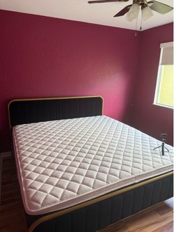 Mattress  With bed frame