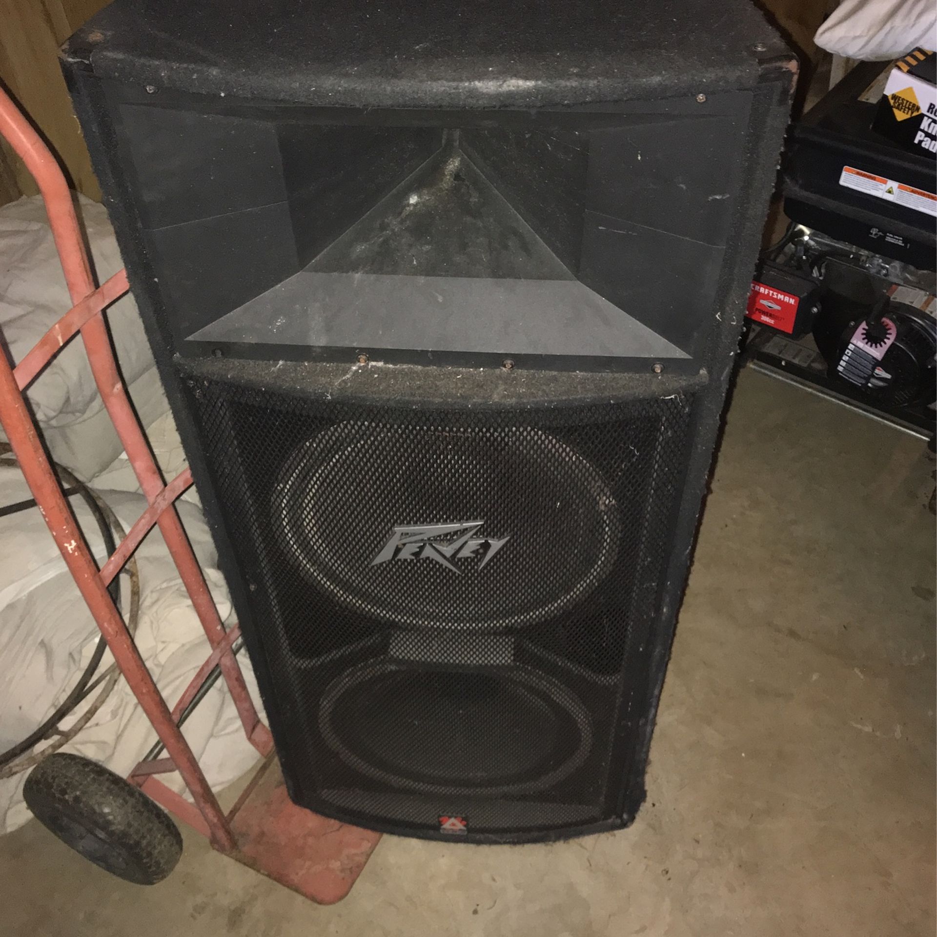 2 Peavey TLS4 Speakers 