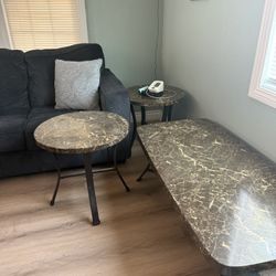 Coffee Table And End Tables 