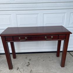 Antique Writing Desk Or Entry Table