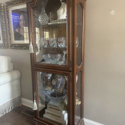Beautiful Display Case Lights Up
