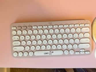 Logitech x LINE FRIENDS Keyboard + Sweet Puppy Mouse Pad