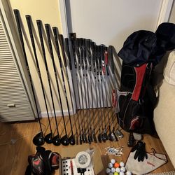 GOLF MONSTER SET 20Pc Beginner Right Reg flex Wilson Odyssey and More