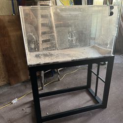 55 Gallon Acrylic Tank and Stand