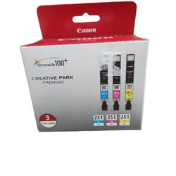Canon CLI-251 3 Color Pack Ink Cartridges