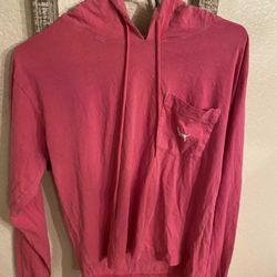 PINK long sleeve With Hoodie 