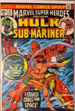 Marvel Super-Heroes #43 Comic Book