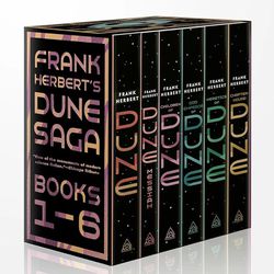 Frank Herbert Dune Saga Books 1-6 🔥