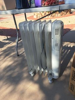 Portable electric heater