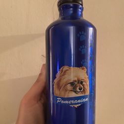 Brand New With Tags Pomeranian Water Bottle! Nice Xmas Gift! Shipping Available! 
