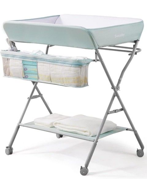 Baby changing table used