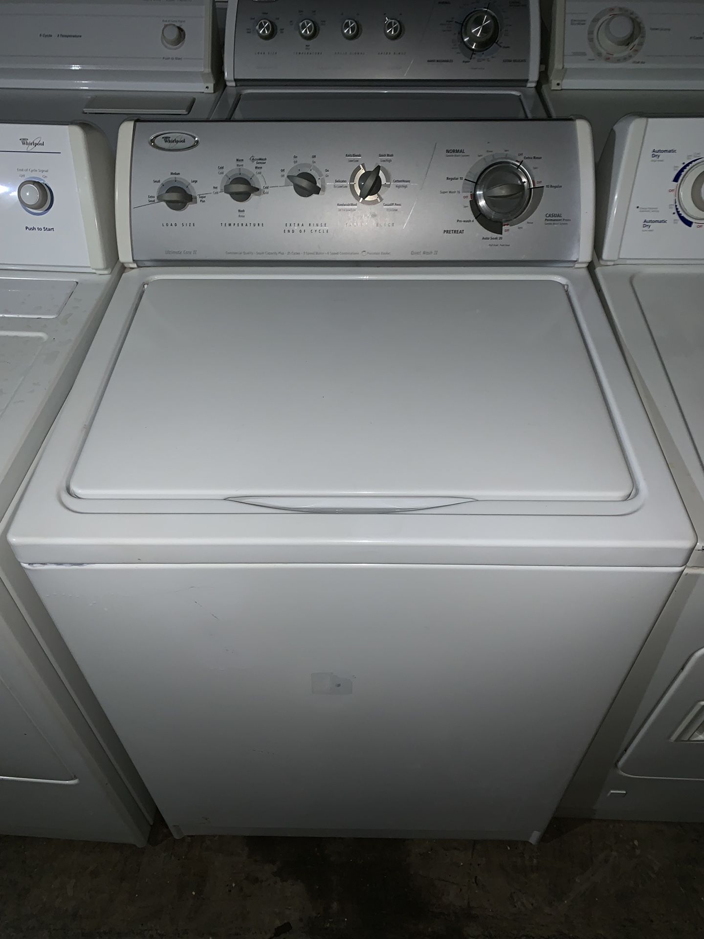Whirlpool washer machine