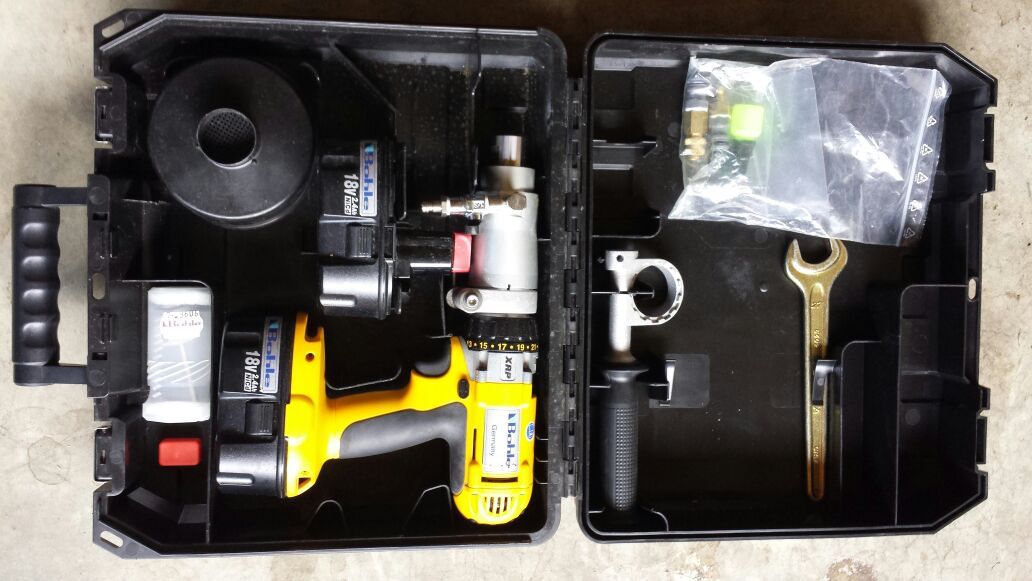 Bohle cordless 18v glass / granite drill