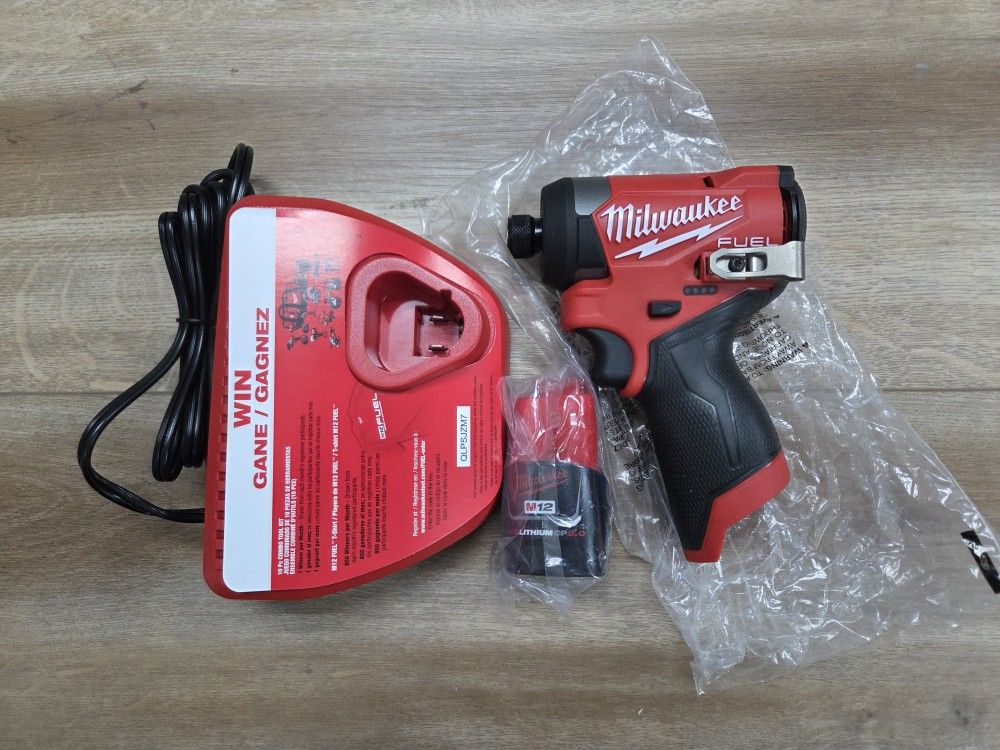 NEW Milwaukee M12 Fuel Gen-3 Brushless Impact Driver Kit