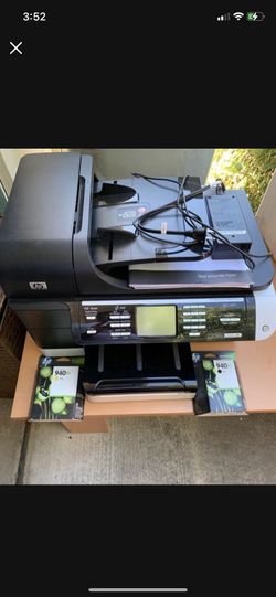 Hp Office jet Printer, Scanner, And Fax Machine 