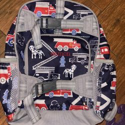 Kids Pottery Barn Backpack with the name Eamon embroidered 