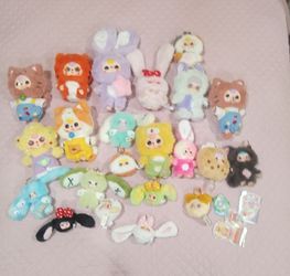 Blind box opened Baby three huge lot of Japanese plushies collectables there's a lot ! $30 takes all of them! Not $25each! ..$25takes all of them ev