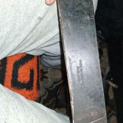 Sword Made In Sheffild England Black Handle