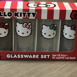 Hello Kitty Glassware 
