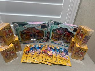 One Piece Bundle – 2 Illustration Box & 9 Booster Packs 6 Double Packs