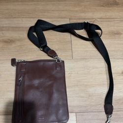 Authentic Coach Leather Crossbody Bag - Brown