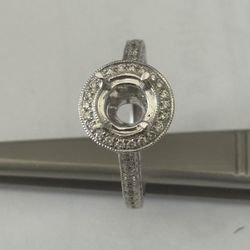 Diamond Halo Mounting Ring 