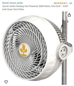 Secret Jardin grow tent 30w circulation fan