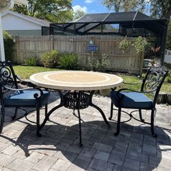 Patio Dining Table 2 Chairs