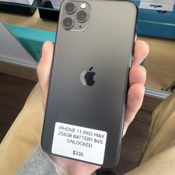 iPhone 11 Pro Max Unlocked 256GB Warranty!