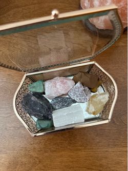 Crystals and case from earthbound
