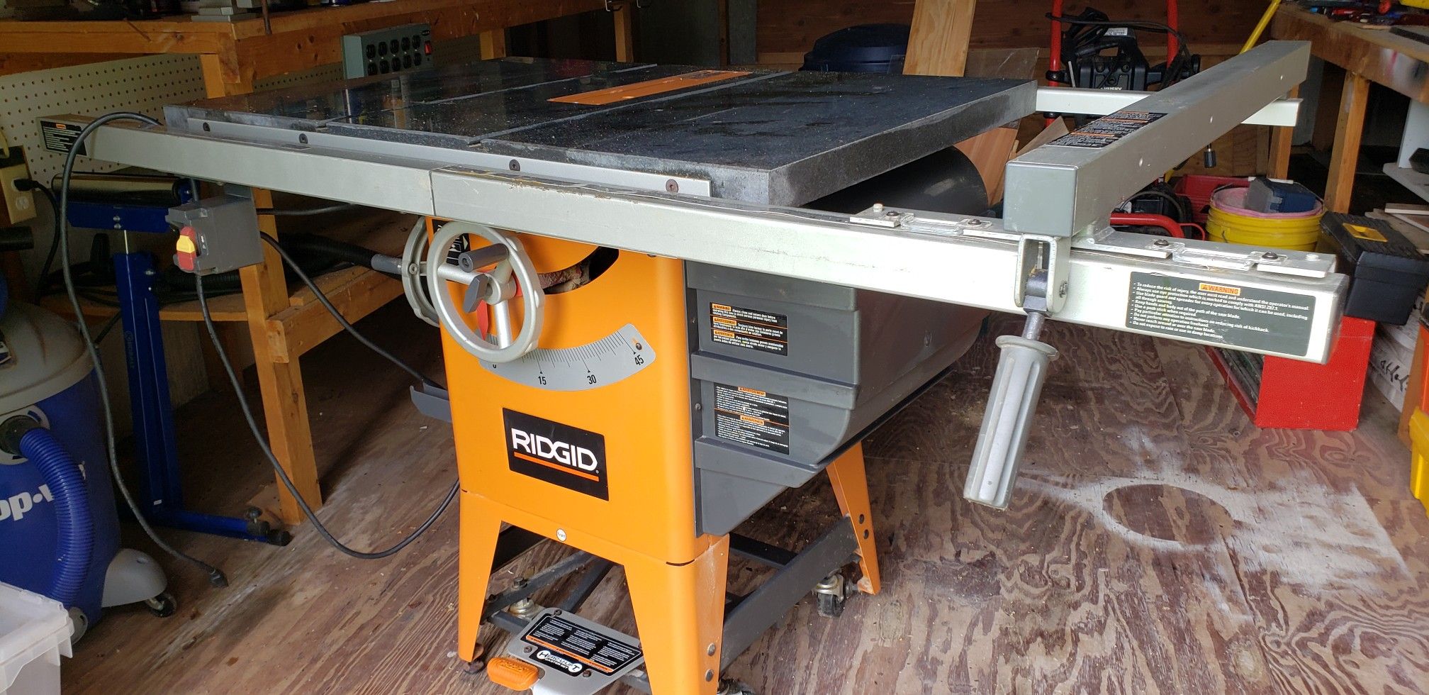 Ridgid Granite Top Table Saw for Sale in Kissimmee, FL OfferUp