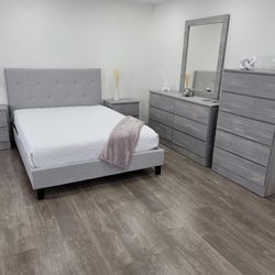 BedroomSet-Juego De Cuarto 