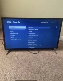 32 inch tv with remote