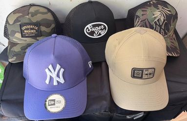 🧢 MEN’S HAT COLLECTION – 5 HATS 🧢