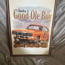 Car Collectible Metal Sign