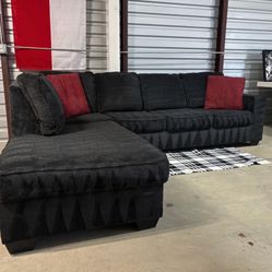 Gray Sectional Couch - Free Delivery 🚚 