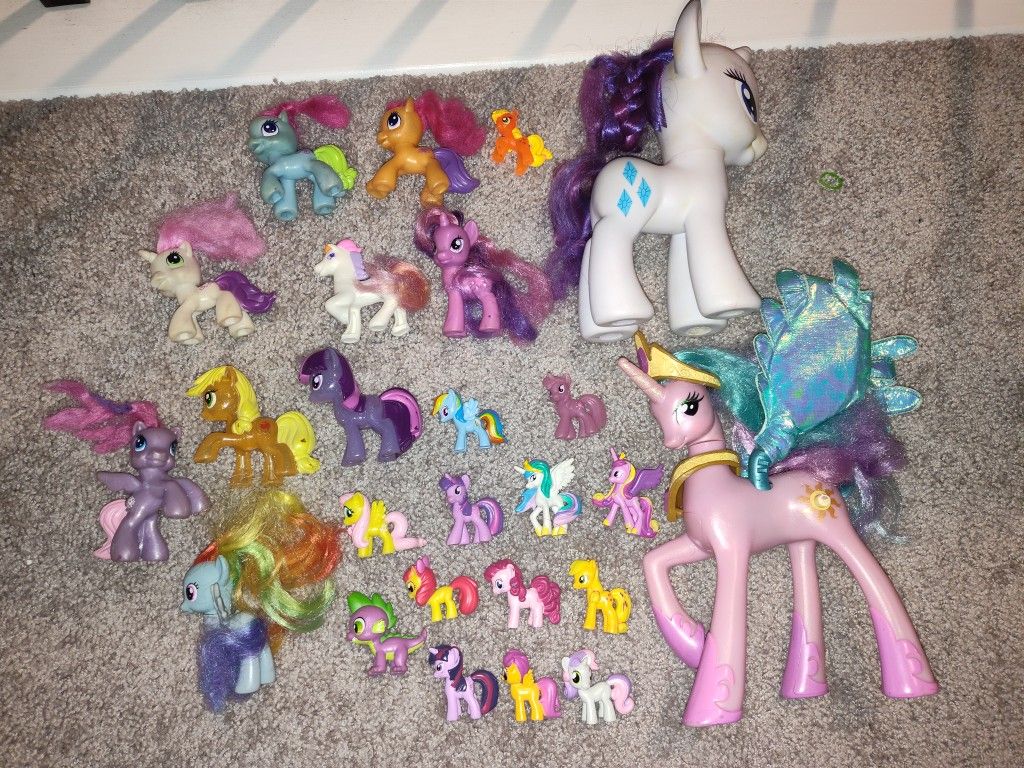 My little pony toy bundle