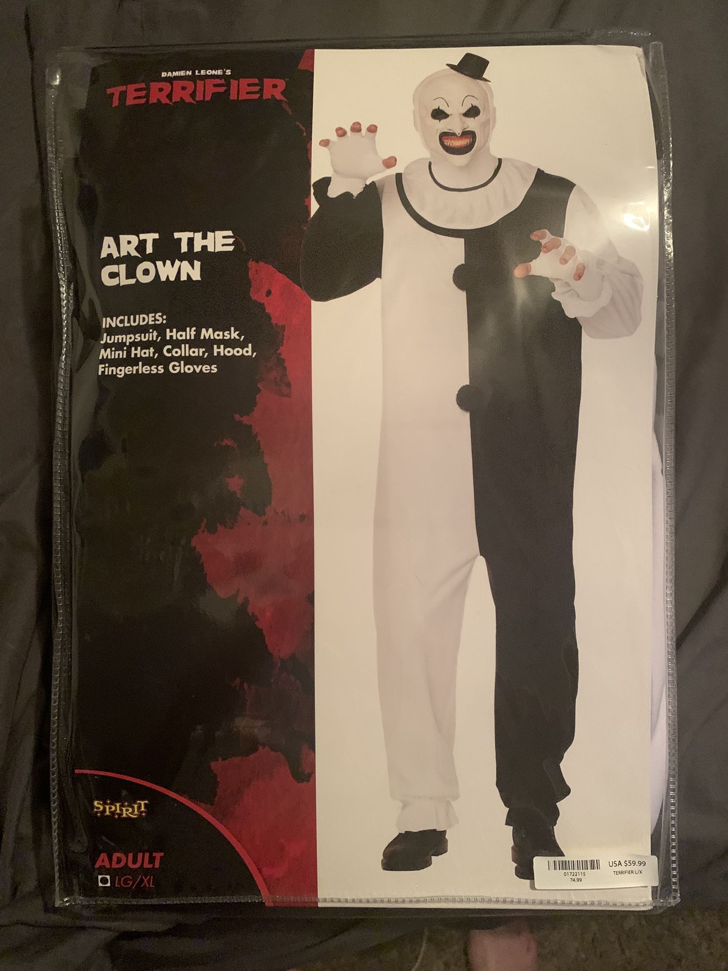 Art The Clown Terrifier Costume