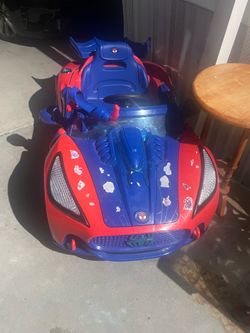Spider-Man toddler car