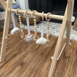 $10 Baby Wood Gym Toy