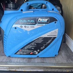 Pulsar Dual Fuel Generator

RV Portable 2200W 2000W

Inverter Gas Propane

Quiet, Camping, Emergency