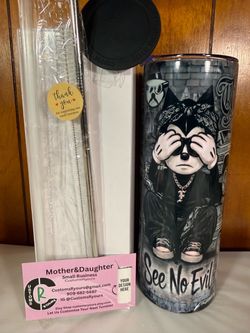 See no evil 20 oz Tumbler