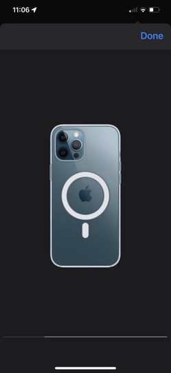 Apple MagSafe Clear iPhone 12 Pro Max Case