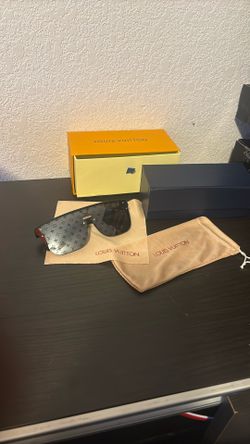 Louis Vuitton Shield Sunglasses ā Monogram Mirror Lens | Rare Edition