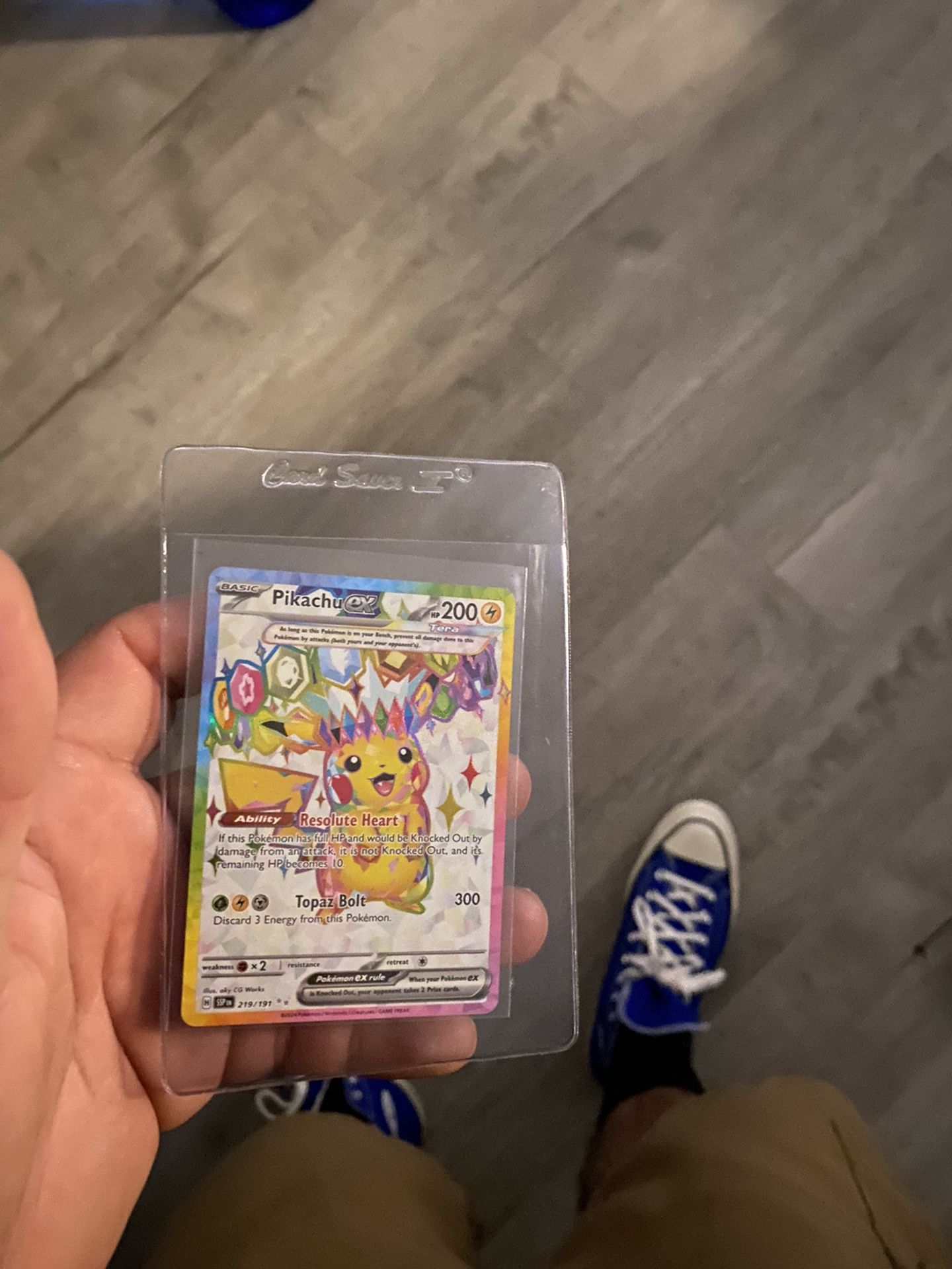 Pikachu Pokémon Card Rare 