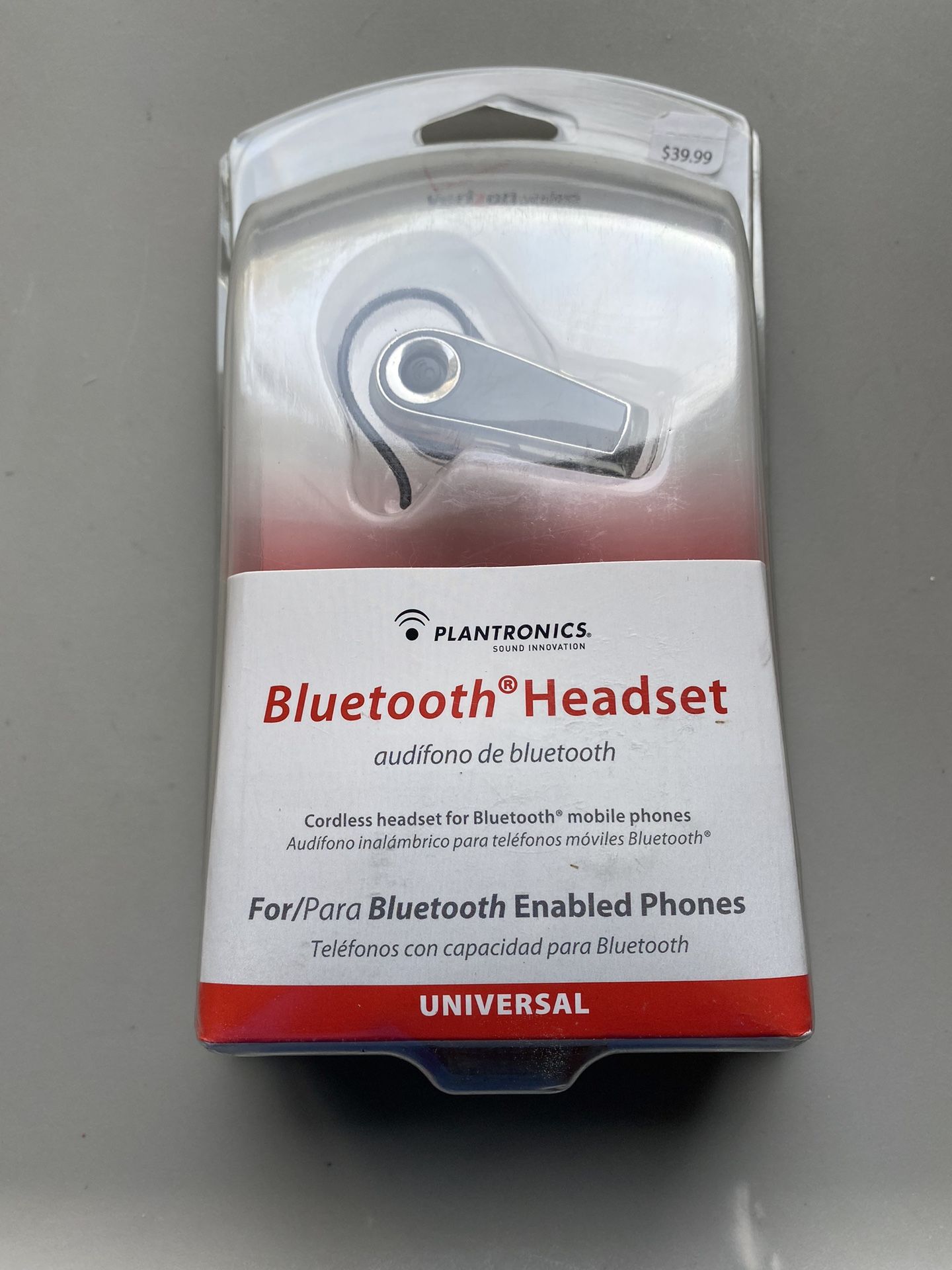 Plantronics Bluetooth Headset (New)