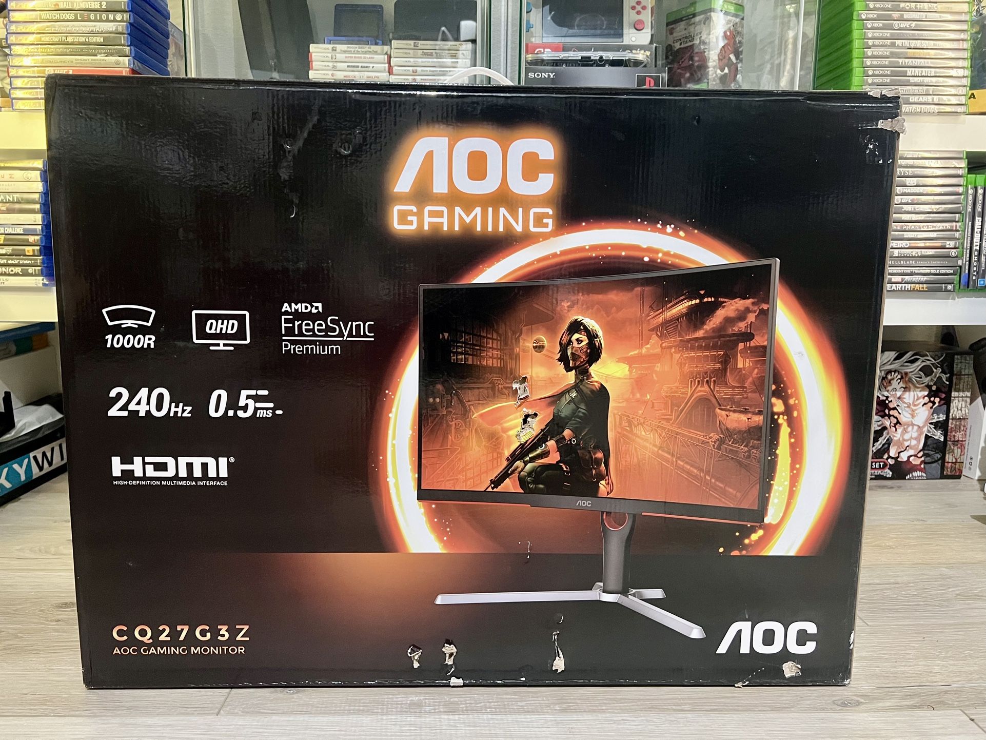 AOC Gaming Monitor 27” 240hz