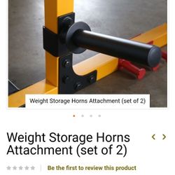 Powertec Weight Storage Horns