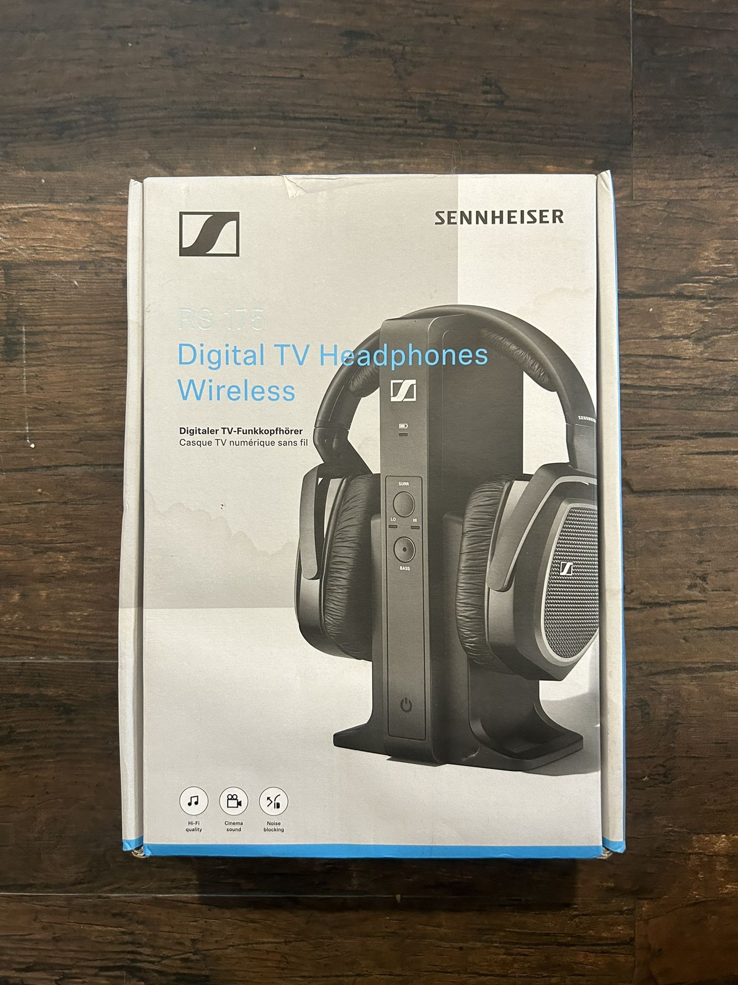 Sennheiser RS 175 Digital TV Headphones Wireless