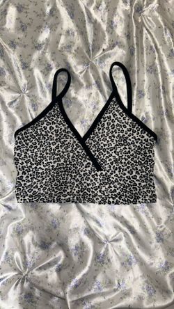 John Galt Blue Cheetah Cami Tank 